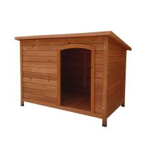 Cuccia Per Cane Di Taglia Piccola Gardiun Sugar 58x85x58 Cm Con Tetto A 1 Falda E Copertura In Bitume
