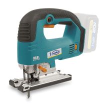 Virutex – Sierra de calar 20V SCB324 – Potencia 650W – Corte madera 85mm – Corte metal 10mm – Corte aluminio 20mm
