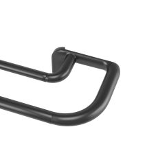 Umbra - Twilight - Bastone Per Tenda Doppio, Espandibile, 167,6-365,8 Cm, Colore: Nero