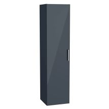 Vitra - Mia Schrank 145x35x35 Cm Für Badezimmer, Softclose-tür, Anthrazit Glänzend (miav35a)