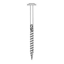 Zimmermannsschraube Senco Hbs Breitkopf Verzinkt Abdruck T30 - 6,0x140mm - Hbs-60140-fh30