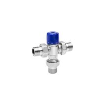 Mélangeur thermostatique en T – Vanne chauffage central – Filetage plomberie, Matières, Configuration raccord – RBM