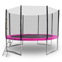 Gartentrampolin Trampolin 305cm Modell 2019 Randabdeckung Pink
