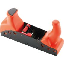Rali Handhobel 220 – Metallsohle – 4 Wendemesser – Schnittwinkel 45° – 48 mm Hobeleisenbreite – 1235 g