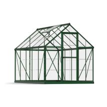 Palram - Canopia Harmony Invernadero De Jardín Policarbonato Transparente 306x185x208 Cm Verde