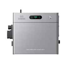 Zendure Solarflow 2400 Ac+ – Stockage Ac 2400w, 2,4 Kwh Extensible À 16,8 Kwh, Compatible Solaires, Plug & Play, 2400va. Seul Le Solarflow 2400 Ac+
