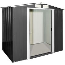 Tepro Garten - Tepro Metallgerätehaus Eco 202x122,1x180,5 Cm Gerätehaus Geräteschuppen Metall