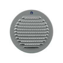 Renson 435r Griglia Rotonda In Alluminio Per Ventilazione