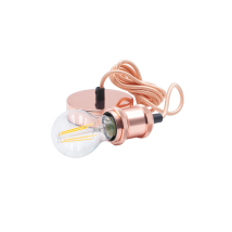 Smarte Glühbirne – Federung für Fusion – LED – Gold Pink – E27 – 9W – 3000K – 800lm