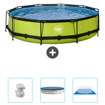 Exit-toys Piscina Exit Redonda - 360x76 Cm - 6-piezas Scb88