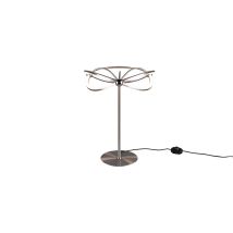 Defibrico - Charivari Lampada Da Tavolo Led Acciaio Satinato Ellissi Dimmerabile H. 50cm 26w · 1x 2500lm, 3000k