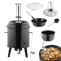Strattore - 5en1 Goulash Cannon / Four À Goulash 19 Litres En Noir