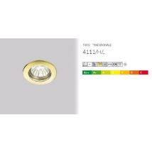 Italia - Faretto Da Incasso Tondofisso Nickel Satinato - Nobile