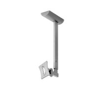 Supporto A Soffitto Omb Hisolution Regolabile Vert. +-20o Rotazione 190o Vesa 50/ 75/ 100/ 200 Max 20kg Colore Argento