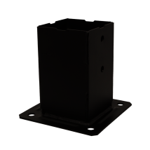 Simpson Strong Tie - Quadratischer Pfostenfuß Für Den Garten - 90x90 Mm - Schwarzes Finish - Simpson - Ppjbt90pb