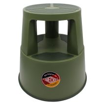 Wedo X Frnk - Sgabello Con Rotelle Super Step – Robusto Sgabello In Plastica, Certificato Tüv/gs Secondo En 14183-f, Antiscivolo, Arrotolabile, Made 