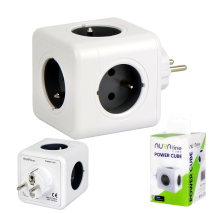 Répartiteur De Prises Pour Multiprise Aura Line Cube 5 Prises 16a 230v
