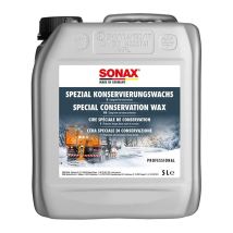 Cera speciale Sonax per conservazione 5 litri – Teinte per legno, Finitura metallo
