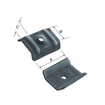 1bs Bs Cavallotti X Coibientati Mm 46x17x16 Zincata(pz.10)