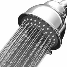 Briller - Shower Head High Pressure High Flow Water Saving Shower Head Powerful 5 Settings Removable Save Water Jet Wall-mounted Filtered For Bathroom