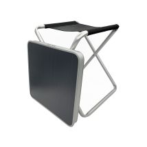 Multistore 2002 - 2in1 Campingtisch / Stuhl Klappbar Alu 40x40x47cm-dcx35290120