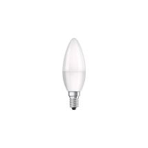 Bombilla Led E14 De Llama Escarchada, 3,3 W, Blanco Cálido.