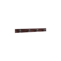 Inofix - Cintre En Bois Foncé 4 Boutons 3774-0