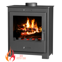 V05 - Holzofen Nero Lux – 11 Kw – Modernes Und Elegantes Design – Energieklasse A