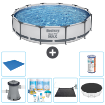 Bestway Piscina Bestway Steel Pro Max Rotonda - 366x76 Cm - 8-pezzi S21682