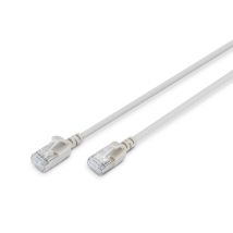 Digitus Cable De Conexión Cat 6a F-ftp Slim, 3 M, Gris