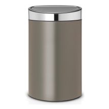 Mülleimer 40 L Platinium - Touch Bin - Brabantia