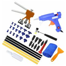 Gabrielle Kit Per La Rimozione Delle Ammaccature Dalla Carrozzeria Senza Vernice Con Pistola Per Colla, Estrattore Di Ammaccature Dorato, Per Auto, 