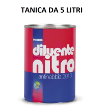 Diluant Nitro Anti-bua E Sprintchimica 5 Litres Pour Diluer Les Peintures A Mailla Es Et Nettoyer Les Surfaces