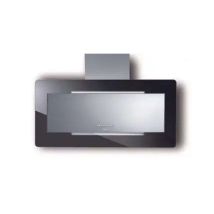 Baraldi - Campana Trisia Cm. 90 - Inox, Cristal Negro - 800 M3/h