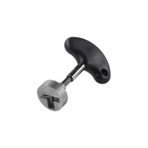 Wolfcraft – Atornillador de gancho 104 mm – Hembrillas y alcayatas hasta 6 mm – Mango ergonómico – Portapuntas hexagonal