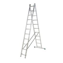 Leiter Experten - Mehrzweckleiter 2x9 Sprossen - Ausgebreitete Länge 4.28m - 7509