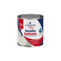 Smalto Solvente Satinato 0,5 Lt. Bianco Ghiaccio