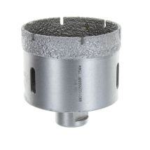 Btec - Diamant Bohrkrone Zum Fliesenbohren Für Winkelschleifer 75 Mm