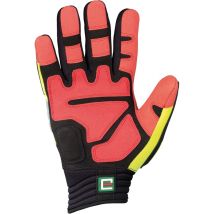 Guanto di protezione Slater Size 9 – Mano interna rinforzata – Elasthane laminato – Giallo-rosso-nero