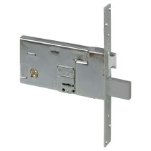 CISA Doppeltes Kartenschloss 4 Mandate mit Scrocco – Nylon-Kontropiastra für 50mm Profil – 70mm Eintritt