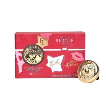 Diffuseur voiture Lolita Lempicka Sweet – Maison Berger Paris – Métal doré – 4.4 cm x 2.5 cm x 4.4 cm