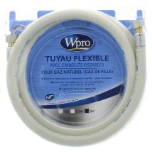 Universal 2m-Erdgasschlauch 10 Jahre Haltbarkeit Kompatibel mit Wpro Geräten Flexible Länge Gasdruck