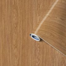 Venilia Pellicola Adesiva Perfect Fix, Effetto Legno Rovere Medio, 67,5cm X 2m, Spessore 150μ, Pellicola Autoadesiva Per Mobili O Cucina, Carta Da 