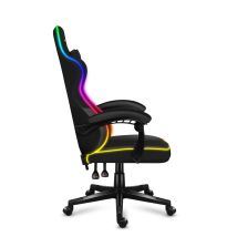Silla Gaming Huzaro Force 4.4 Rgb De Malla Negra