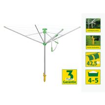 Stendibiancheria Juwel – 9001567300870 – Articolo di alta qualità per il fai-da-te – 3 livelli – 180 cm – 70 cm – 120 cm