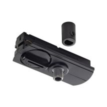 Slv - 143120 Hochvolt-schienensystem-komponente Pendeladapter Schwarz
