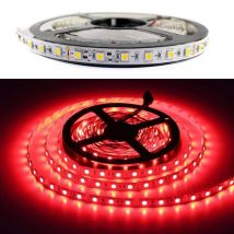 Kovalmax - Striscia Led Rosso 5050 Smd Luce Rossa Strip 5mt Illuminazione Casa Bar Negozio
