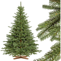 Weihnachtsbaum Künstlich 180cm Bayerische Tanne Premium Made In Eu Christbaum Holzständer Tannenbaum Künstlich Mit Naturgetreue Spritzguss Elemente - 