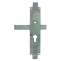 Verzinktes 3-punkt-schloss Mit Geraden Riegel Tirard Für Tore - Links - Ce112205