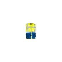 Gilet Alta Visibilit Giallo/blu Laser Tg. L